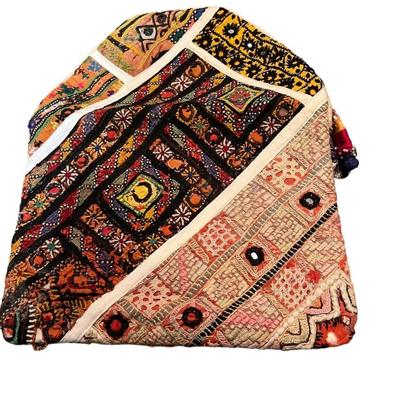 Noonday Multi Colored Clutch Purse Cloth - Picture 4 of 9